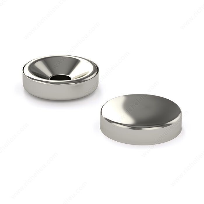 METAL CAP NICKEL 12MM