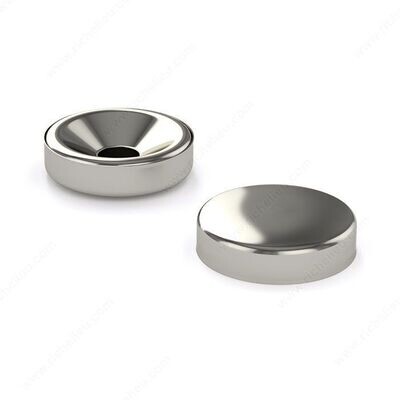METAL CAP NICKEL 12MM