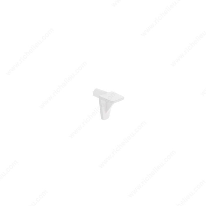 5MM PLASTIC SHELF PIN WHITE