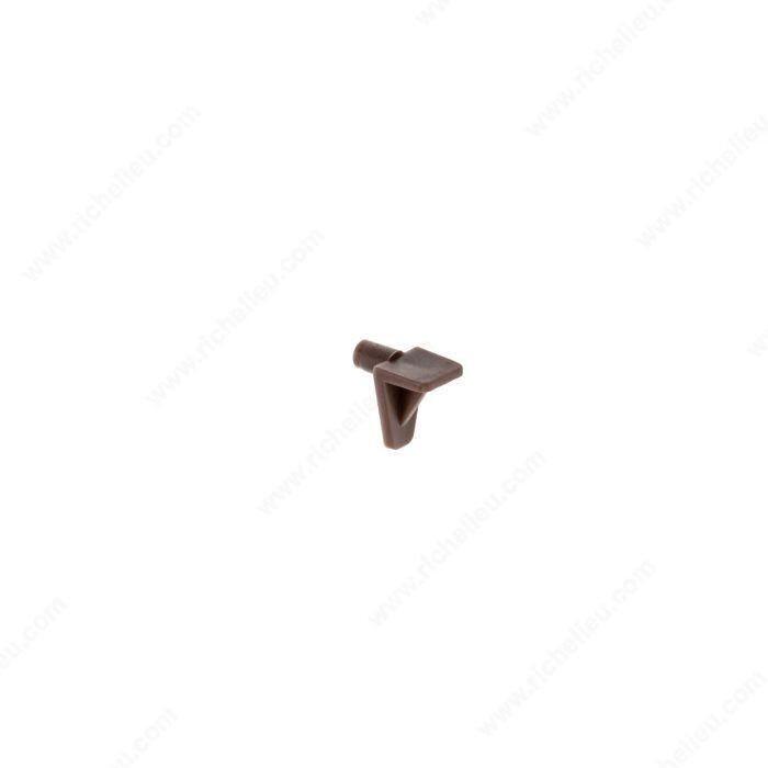 PLASTIC SHELF SUPPORT BROWN