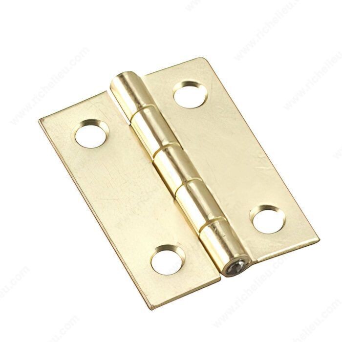 2" BUTT HINGE BRASS