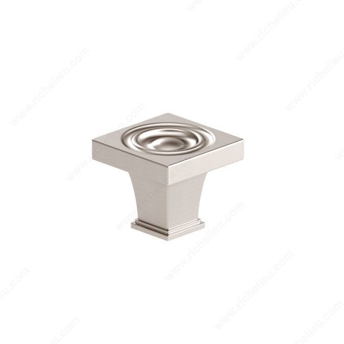 TRANSITIONAL METAL KNOB BRUSHED NICKEL