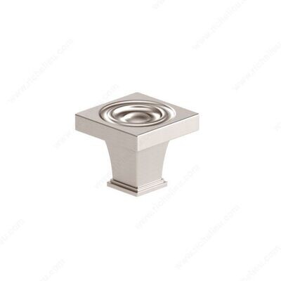 TRANSITIONAL METAL KNOB BRUSHED NICKEL