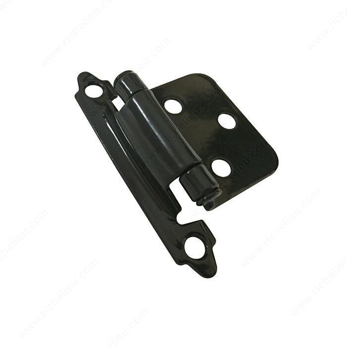 2-3/4" SEMI-CONCEALED HINGE SELF CLOSING BLACK