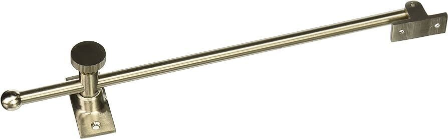 WINDOW ADJUSTER 12" BRUSHED NICKEL