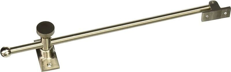 WINDOW ADJUSTER 12" BRUSHED NICKEL
