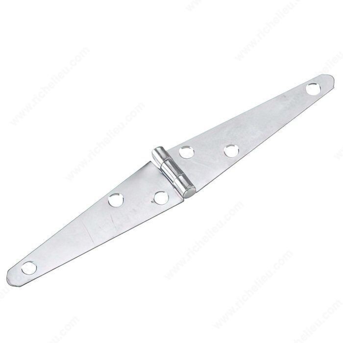 4" STRAP HINGE ZINC