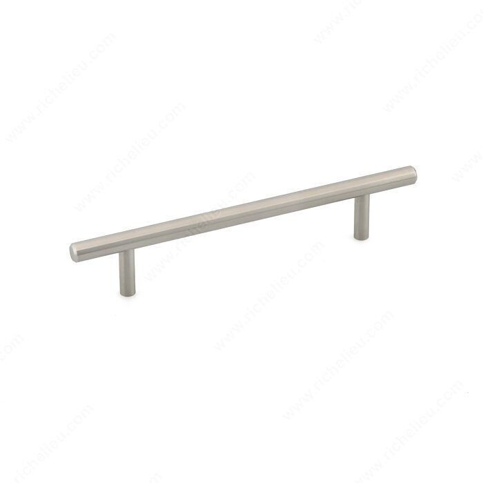 MODERN METAL PULL BRUSHED NICKEL 76MM