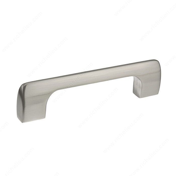 METAL PULL BRUSHED NICKEL 96MM