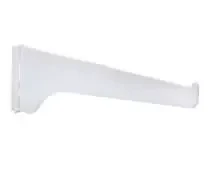 KV SHELF SUPPORT STANDARD WHITE 24"