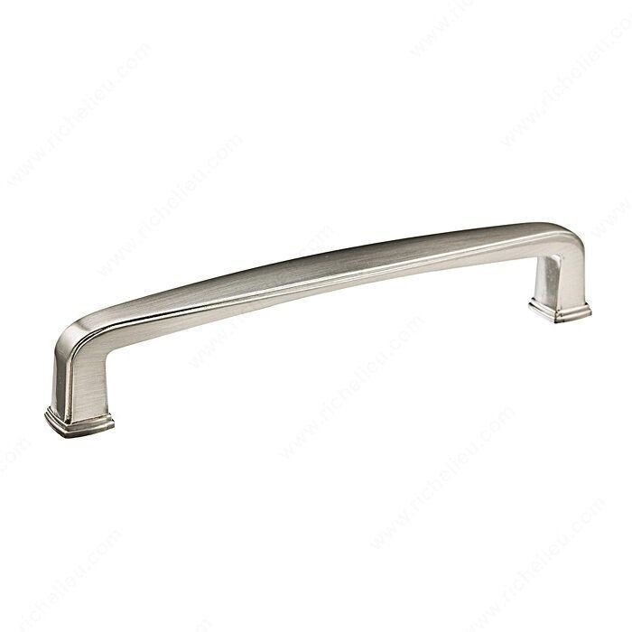 MODERN METAL PULL 128MM BRUSHED NICKEL