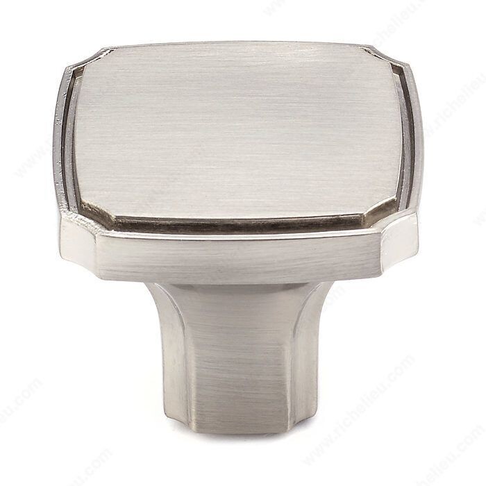 TRANSITIONAL METAL PULL BRUSHED NICKEL