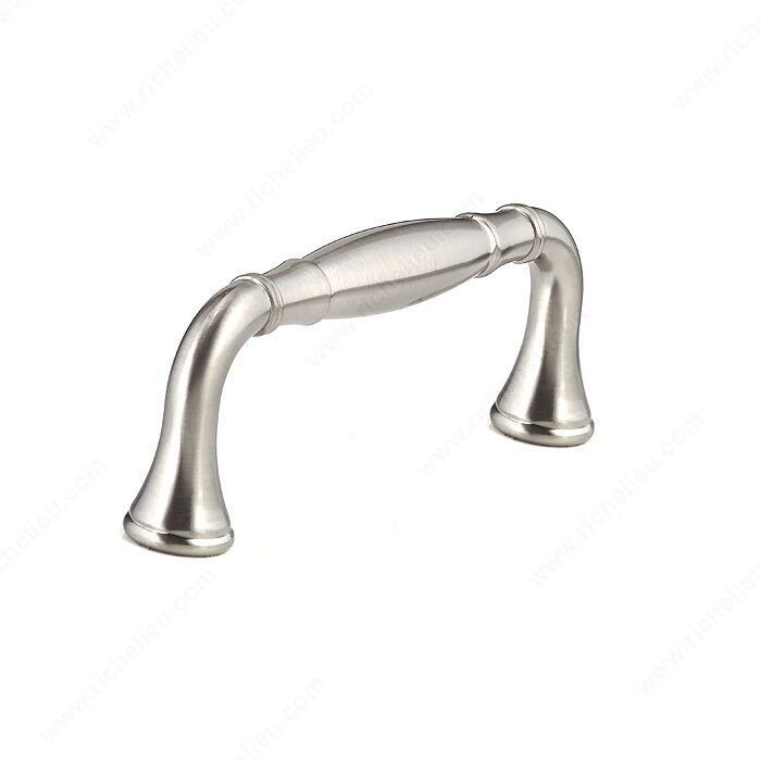 TRADITIONAL METAL PULL BRUSHED NICKEL