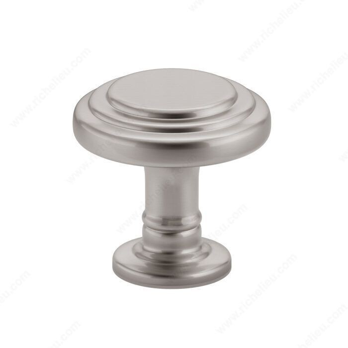 TRANSITIONAL BRUSHED NICKEL KNOB