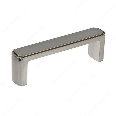 TRANSITIONAL METAL PULL BRUSHED NICKEL 3 TRANSITIONAL METAL PULL BRUSHED NICKEL 3"