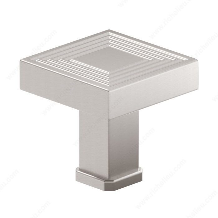 TRANSITIONAL BRUSHED NICKEL PULL