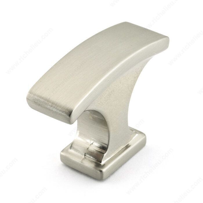 TRANSITIONAL METAL KNOB BRUSHED NICKEL