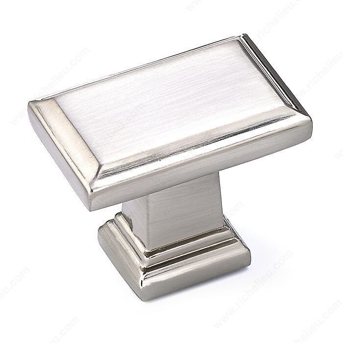 TRANSITIONAL METAL KNOB BRUSHED NICKEL