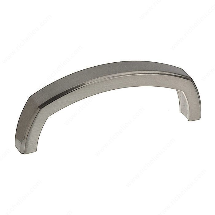 TRANSITIONAL METAL PULL BRUSHED NICKEL 3"