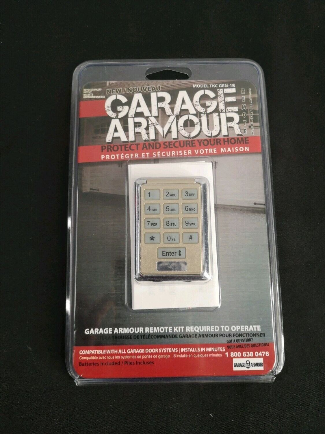 GARAGE ARMOUR REMOTE