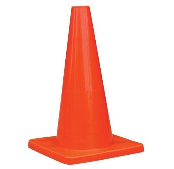 12" TRAFFIC CONE REFLECTIVE SAFETY CONE