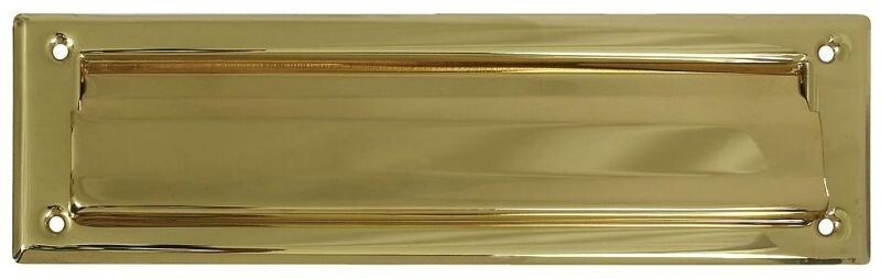 BRASS MAIL SLOT 2" X 11" SOLID BRASS