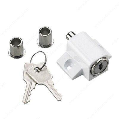KEYED PATIO DOOR LOCK