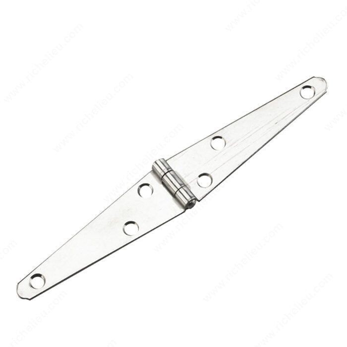 4" LIGHT STRAP HINGES STAINLESS STEEL