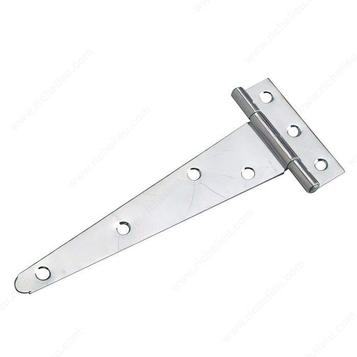 6" LIGHT DUTY T-HINGE ZINC