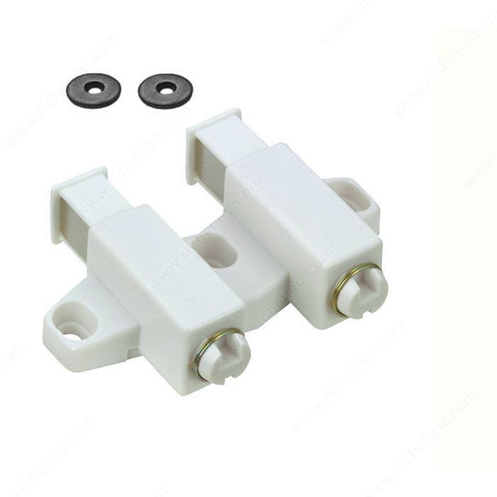 MAGNETIC LATCH DOUBLE AUTOMATIC WHITE