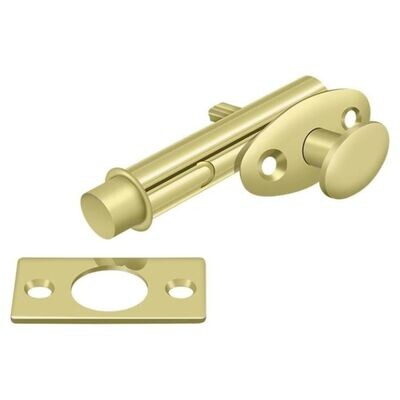 MORTISE BOLT DELTANA BRASS