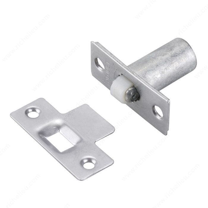 ADJUSTABLE BALL CATCH BRUSHED CHROME