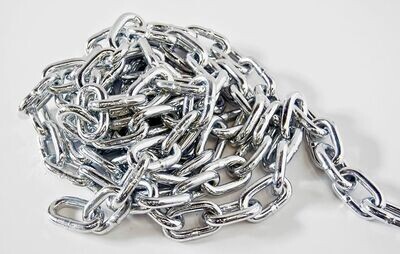 CHAIN 3/8 ZINC PLATED GRADE 30 (52013) CHAIN 3/8 ZINC PLATED GRADE 30 (52013)