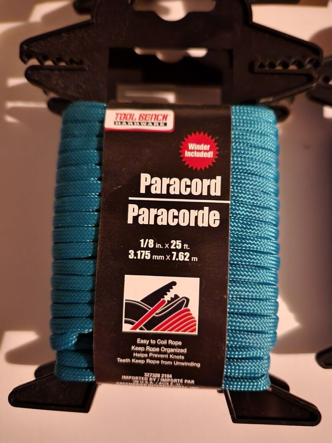 TOOL BENCH PARACORD 25'