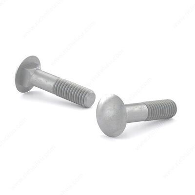 1/4" X 3-1/2" CARRIAGE BOLTS HDG