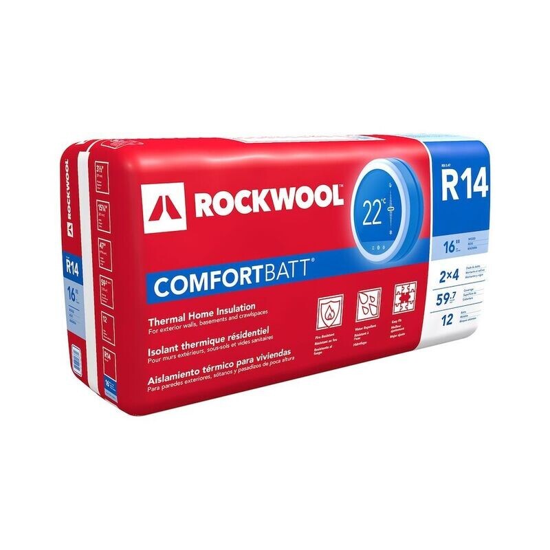 R-14/15" Roxul/Rockwool Insulation