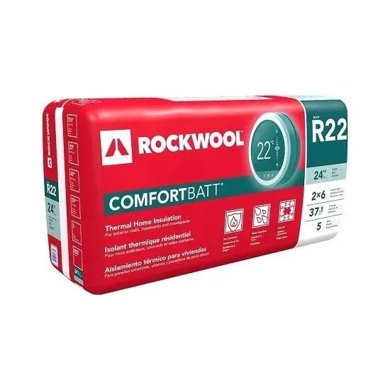 R-22/23" Roxul/Rockwool Insulation