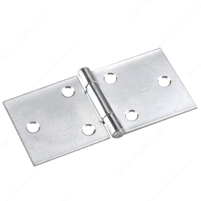 2" BACK FLAP HINGES ZINC