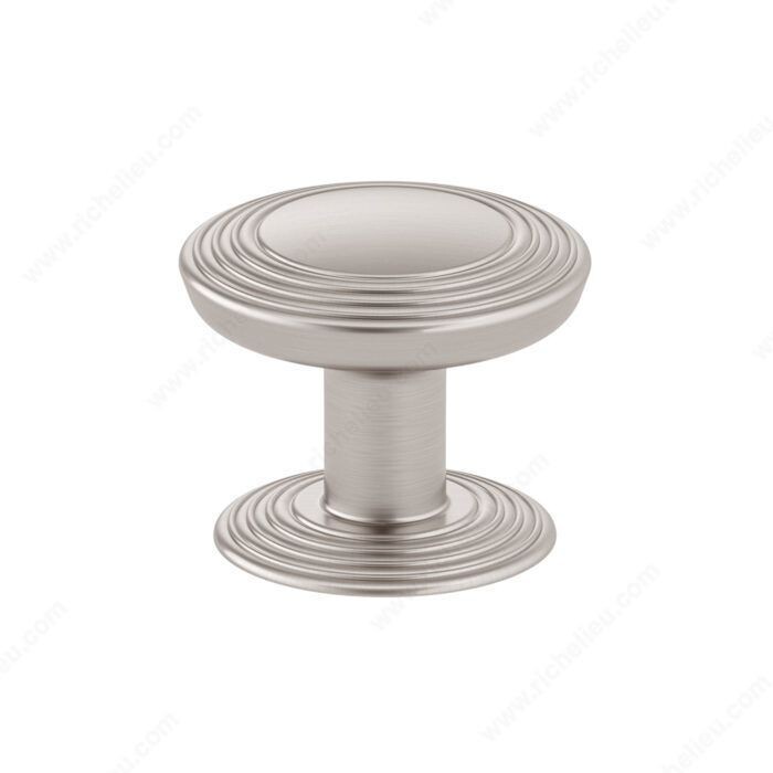 TRANSITIONAL BRUSHED NICKEL KNOB