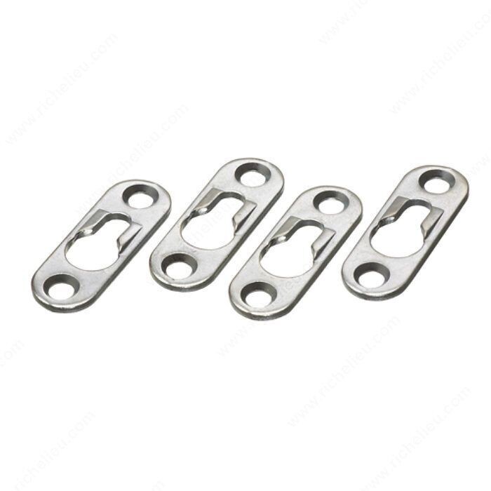 FITTING PLATE W/ SCREWS ZINC