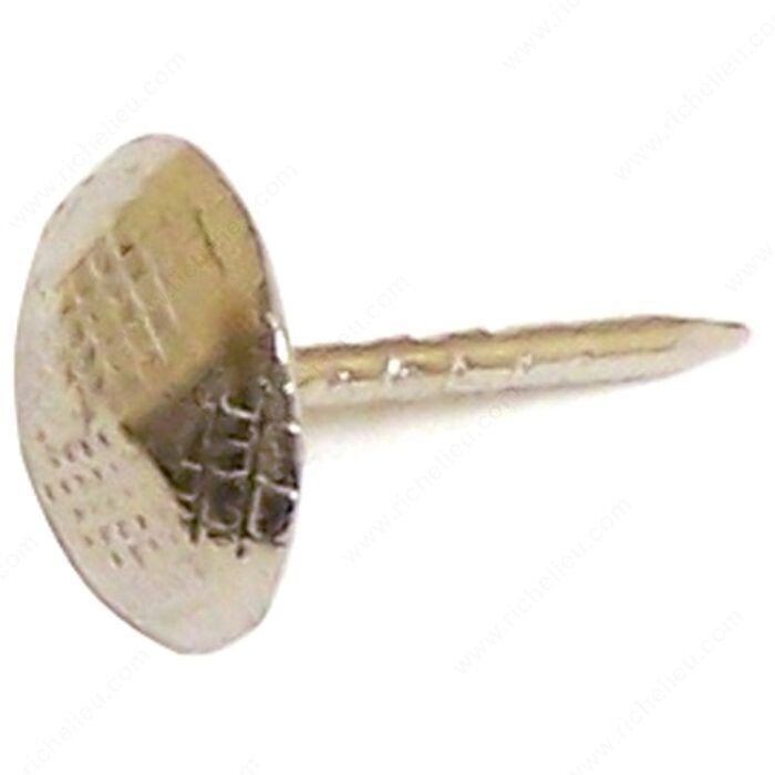 1/2" BRASS FURNITURE NAIL 40PK
