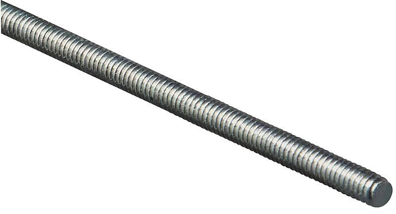 5/16" X 36" THREADED ROD ZINC