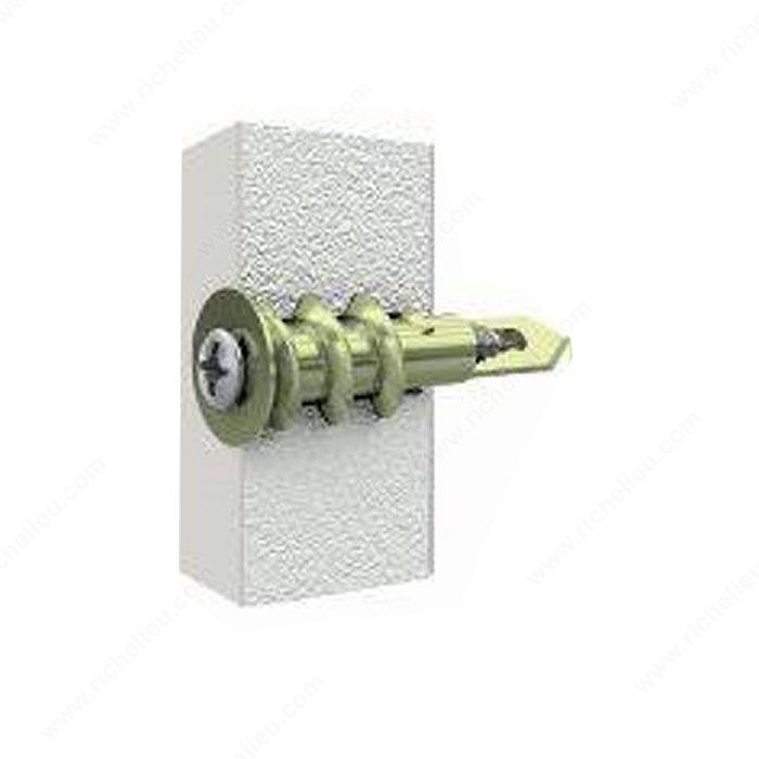 #6 SELF DRILLING NYLON DRYWALL ANCHORS WITH SCREWS