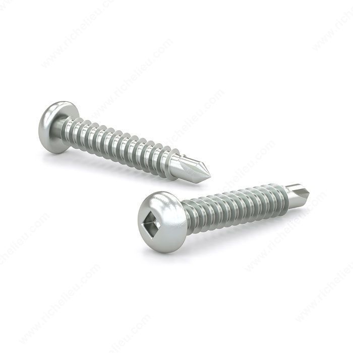 #8 X 2" Self Drilling Screws Pan Head Zinc