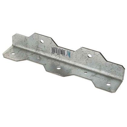 Simpson Strong‑Tie TA9Z staircase angle with ZMAX finish and multiple fastener holes.