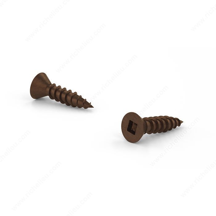 #5 X 1/2" Wood Screws Flat Head 20 PCS