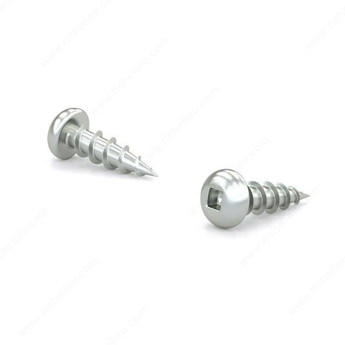 #8 X 9/16" Wood Screws Pan Head Zinc 20 PCS