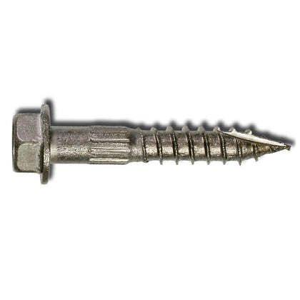 SDS25112 1/4” X 1-1/2” Stainless Steel SDS Heavy-Duty Connector Screw (25pc)