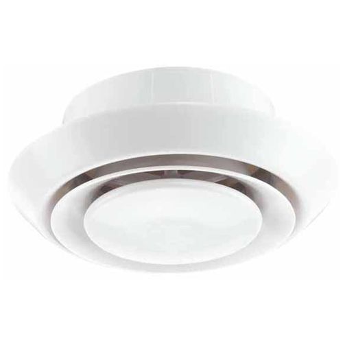 5" Whisper Diffuser Grille Round White