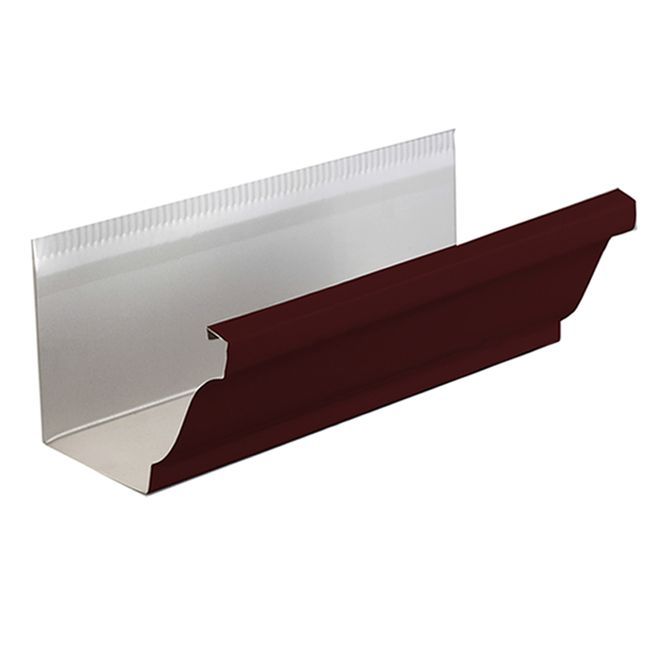 4" X 10" Gutter Brown